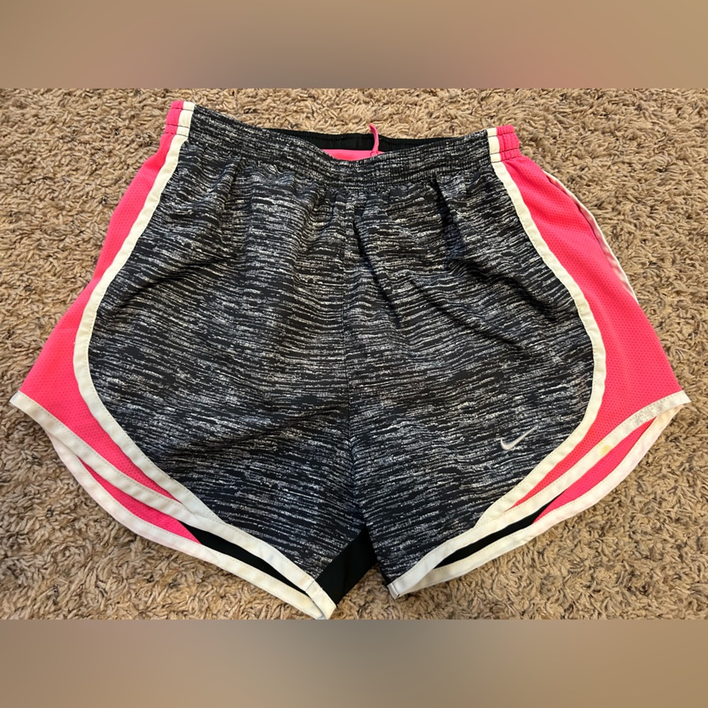 Nike Dri-fit Black And Pink shorts XS